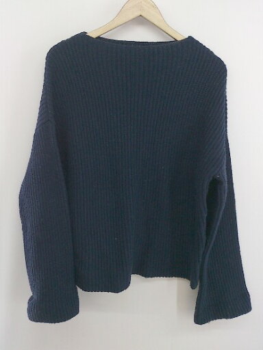 ◇ URBAN RESEARCH アーバンリサーチ ボトルネック ウールニット 長袖 セーター サイズ F ネイビー レディース E 【中古】 ◇ URBAN RESEARCH アーバンリサーチ ボトルネック ウールニット 長袖 セーター サイズ F ネイビー レディース E 【中古】