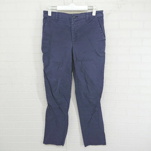 ◇ GAP ギャップ コットン パンツ サイズ2 ネイビー レディース E 【中古】 ◇ GAP ギャップ コットン パンツ サイズ2 ネイビー レディース E 【中古】