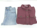 ◇ 《 GRL グレイル まとめ売り2点セット サイズM&F CPOジャケット デニムパンツ レディース 》 E 【中古】