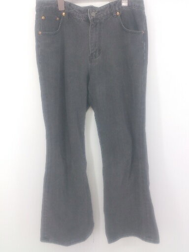 ◇ neos ネオス ジーンズ デニム パンツ サイズL ブラック系 メンズ E 【中古】 ◇ neos ネオス ジーンズ デニム パンツ サイズL ブラック系 メンズ E 【中古】