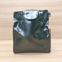 ◇ ROOTOTE ルートート 光沢感 シンプル コンパクト リュックサック ブラック系 レディース E 【中古】
