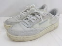 ◇ REEBOK CLUB C 85 ZOZO GY0106 スニーカー シューズ サイズ23.5cm ホワイト レディース E 【中古】