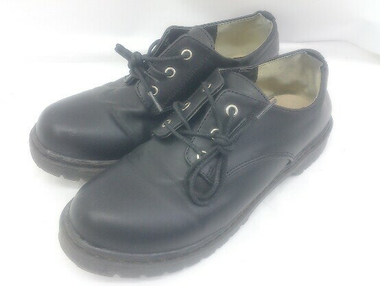 ◇ ◎ earth music&ecology オックスフォード シューズ サイズLL ブラック レディース E 【中古】