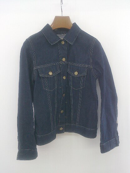 ◇ DENDROBIUM デンドロビウム 長袖 デニム ジャケット Gジャン サイズ38 ネイビー系 レディース E 【中古】