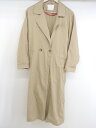 ◇ ◎ AMERICAN HOLIC アメリカン ホリック 長袖 トレンチコート サイズF ベージュ系 レディース E 【中古】