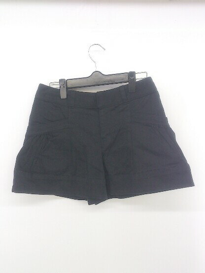 ◇ JILL STUART ジル スチュアート ショート パンツ サイズ2 ブラック レディース E 【中古】