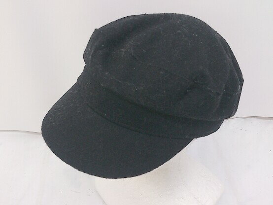 ◇ ViS ビス キャスケット キャップ 帽子 ブラック レディース E 【中古】