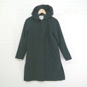 ◇ AMERICAN HOLIC アメリカン ホリック フーディー 長袖 コート サイズM ブラック レディース E 【中古】