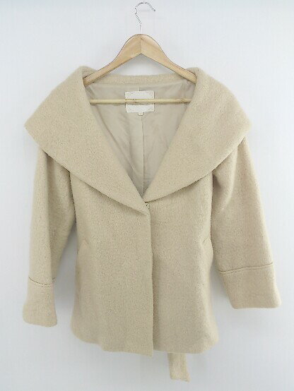 ◇ ◎ rouge diamant ルージュ ディアマン 長袖 コート サイズ38 ベージュ系 レディース P 【中古】