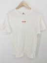 ◇ Fruit of the Loom × ANNA MAGAZINE プリント 半袖 Tシャツ カットソー サイズM ホワイト マルチ レディース メンズ P...