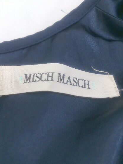 ◇ MISCH MASCH ミッシュマッシュ 半袖 オールインワン サイズM ネイビー レディース P 【中古】