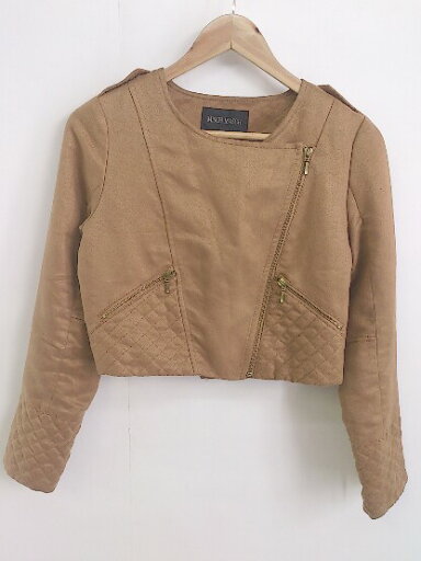 ◇ MISCH MASCH ミッシュマッシュ 中綿 長袖 ジャケット サイズ38 ブラウン系 レディース P 【中古】 ◇ MISCH MASCH ミッシュマッシュ 中綿 長袖 ジャケット サイズ38 ブラウン系 レディース P 【中古】