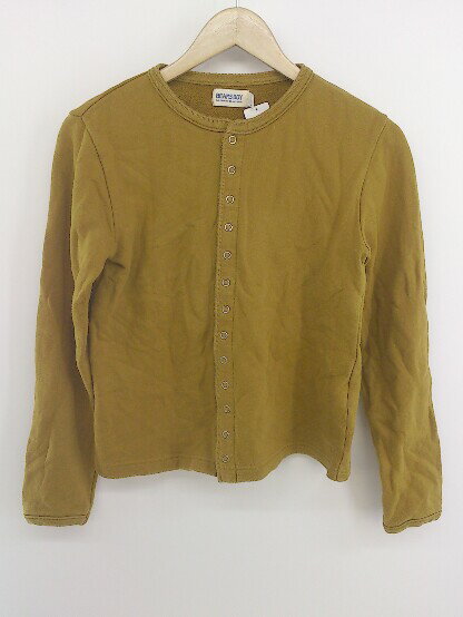 ◇ BEAMS BOY ビームス ボーイ 長袖 カーディガン キャメル系 レディース P 【中古】