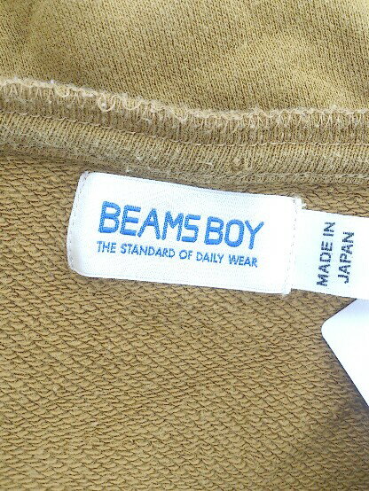 ◇ BEAMS BOY ビームス ボーイ 長袖 カーディガン キャメル系 レディース P 【中古】