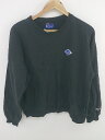 ◇ Penfield ペンフィールド ロゴ 裏起毛 長袖 トレーナー スウェット サイズM ブラック系 メンズ P 【中古】