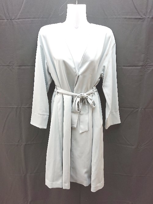 ◇ NATURAL BEAUTY BASIC フロントボタン シンプル 大人 長袖 ジャケット サイズS ライトブルー レディース E 【中古】