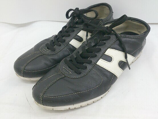 ◇ Hawkins Sport ホーキンススポーツ スニーカー シューズ サイズ24cm ブラック ホワイト メンズ P 【中古】