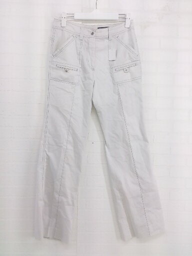◇ Munsingwear マンシングウェア コットン パンツ サイズ9 グレー レディース P 【中古】 ◇ Munsingwear マンシングウェア コットン パンツ サイズ9 グレー レディース P 【中古】