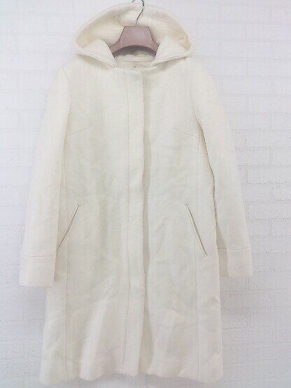 ■ B:MING by BEAMS ビーミング by ビームス 長袖 コート サイズM オフホワイト レディース P 【中古】