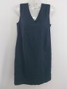 ◇ N. Natural Beauty Basic Vネック ミニ ジャンパースカート サイズ M ネイビー レディース P 【中古】