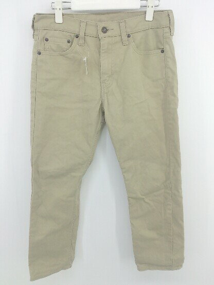◇ Levi's リーバイス 510 カラーパンツ サイズW30L32 ベージュ レディース P 【中古】