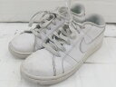◇ NIKE ナイキ COURT ROYALE 2 NN DH3159-100 スニーカー シューズ サイズ24.0cm ホワイト系 レディース E 【中古】