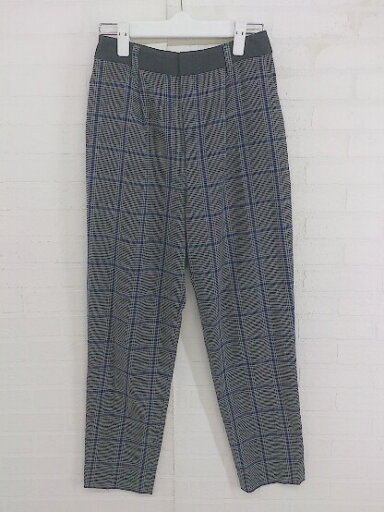 ◇ VICKY ビッキー チェック テーパード パンツ サイズ2 グレー系 ネイビー マルチ レディース P 【中古】 ◇ VICKY ビッキー チェック テーパード パンツ サイズ2 グレー系 ネイビー マルチ レディース P 【中古】