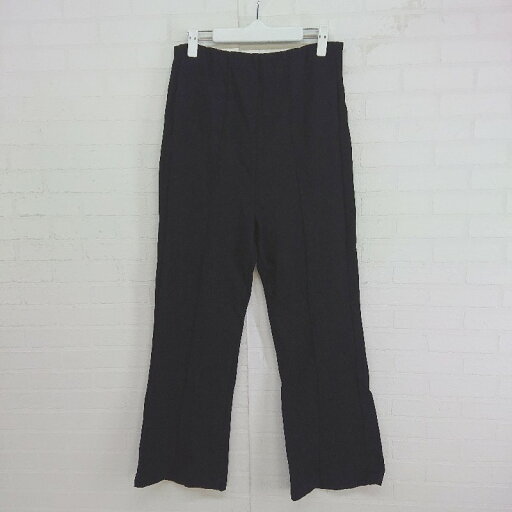 ◇ Alma Design アルマデザイン ハウウエスト センタープレス ストレッチ パンツ サイズL ブラック レディース E 【中古】 ◇ Alma Design アルマデザイン ハウウエスト センタープレス ストレッチ パンツ サイズL ブラック レディース E 【中古】