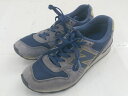 ◇ NEW BALANCE ニューバランス D WR996HC スニーカー シューズ サイズ23.0cm グレー ネイビー系 レディース E 【中古】(4)