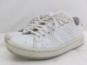 ◇ adidas アディダス ADVANCOURTLEAHOUNDSTOOTHW FY3973 スニーカー シューズ サイズ22.5cm ホワイト レディース ...