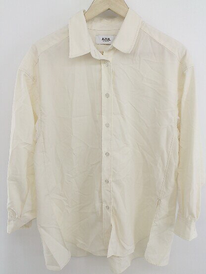 ◇ AZUL BY MOUSSY ベーシック 長袖 シャ