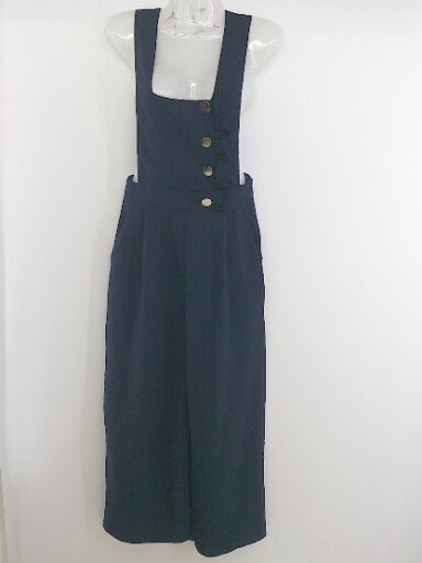 ◇ ZARA BASIC ザラベーシック サロペット オールインワン サイズEUR XS USA XS MEX 24 ネイビー レディース P 【中古】 ◇ ZARA BASIC ザラベーシック サロペット オールインワン サイズEUR XS USA XS MEX 24 ネイビー レディース P 【中古】
