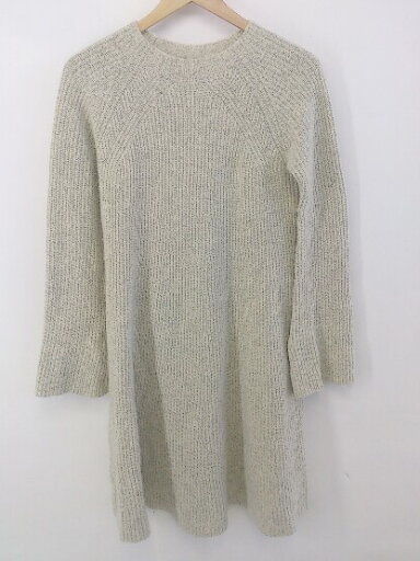 ◇ IENA イエナ シルク混 長袖 膝丈 ニット ワンピース ベージュ系 レディース P 【中古】 ◇ IENA イエナ シルク混 長袖 膝丈 ニット ワンピース ベージュ系 レディース P 【中古】