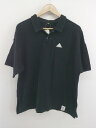 ◇ FRAPBOIS PARK フラボアパーク 鹿の子 半袖 ポロシャツ サイズ 2 ブラック メンズ P 【中古】