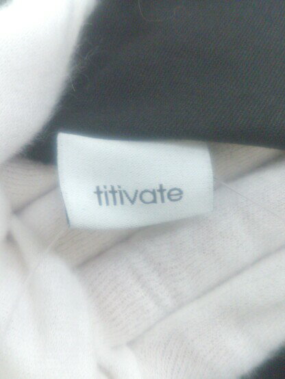 ◇ ◎ titivate ティティベイト タグ付き サロペット サイズS ブラック レディース P 【中古】