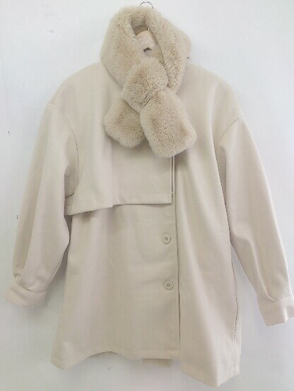 ◇ ◎ classicalelf クラシカルエルフ ティペット付き 長袖 コート サイズM ベージュ系 レディース P 【中古】