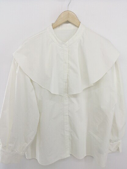 ◇ ABITOKYO アビトーキョー 長袖 シャツ ブラウス ホワイト レディース P 【中古】