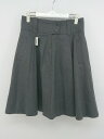 ◇ J.CREW ジェイクルー ウール タック 膝丈 フレア スカート サイズ 2 グレー レディース P 【中古】(4)