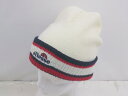 ◇ ellesse エレッセ キッズ 子供服 ニット帽 帽子 ホワイト レディース メンズ P 【中古】