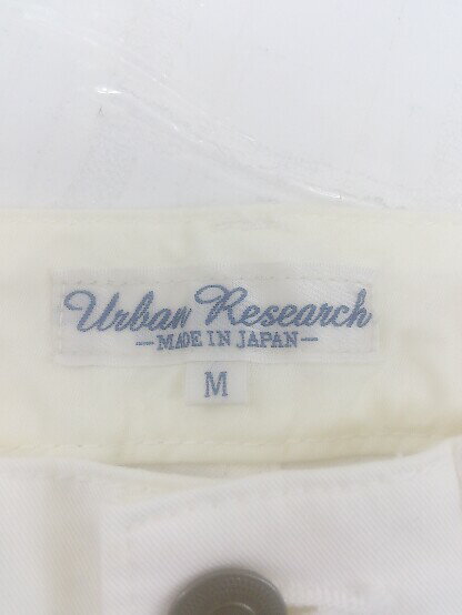 ◇ URBAN RESEARCH アーバンリサーチ テーパード チノ パンツ サイズM オフホワイト系 レディース P 【中古】