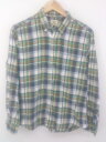 ◇ BEAUTY & YOUTH ビューティアンドユース UNITED ARROWS チェック シャツ サイズM グリーン ネイビー マルチ メンズ P 【中古...