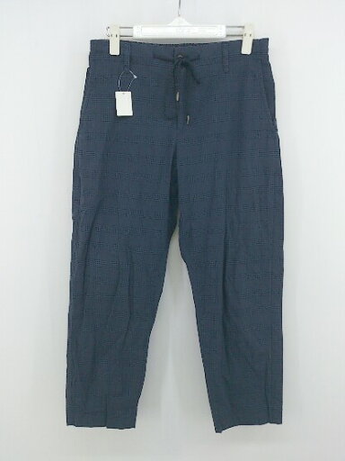 ◇ GLOBAL WORK グローバルワーク チェック パンツ サイズM ネイビー ブルー系 ブラック メンズ P 【中古】 ◇ GLOBAL WORK グローバルワーク チェック パンツ サイズM ネイビー ブルー系 ブラック メンズ P 【中古】