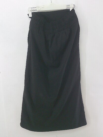 ◇ Aunt Marie's アントマリーズ ロング ナロー スカート サイズF ブラック レディース P 【中古】