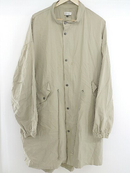 ◇ nilway スタンドカラー 長袖 ロングジャケット コート サイズF ベージュ メンズ P 【中古】管理番号121205000154120240728ベースW827/勝付属品無素材画像参照色ベージュサイズサイズF梱包サイズ3宅急便運賃一覧表はこちらをクリック採寸サイズ着丈：約110cm　肩幅：約73cm　身幅：約77cm　袖丈：約60cmサイズガイドはこちらをクリックコンディションレベルBコンディション詳細はこちらをクリックコンディション詳細商品状態、状態の目安につきまして、あくまでも弊社基準による目安となっております。リユース品の特性上、大小様々なダメージが発生しており、全ての商品の全てのダメージ詳細を記載する事が難しい為、目安として記載をさせていただいております。二次流通品のご理解、ご納得を頂いた上、ご購入をお願い致します。