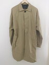 ◇ Casper John キャスパージョン 長袖 ステンカラーコート サイズL ベージュ メンズ P 【中古】(4)