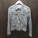 ◇ GAP ギャップ ボタン 胸ポケット シンプル 長袖 デニムジャケット サイズXS ブルー系 メンズ E 【中古】
