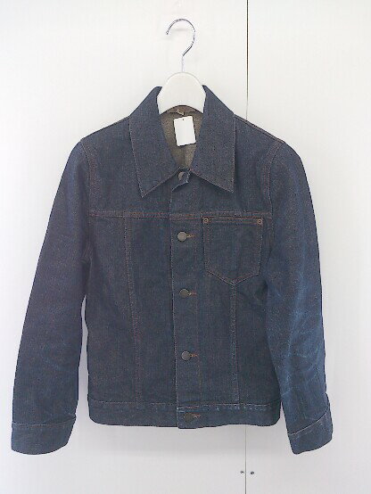 ◇ FRUIT CAKE フルーツケイク 長袖 デニム ジャケット Gジャン サイズM インディゴ レディース P 【中..