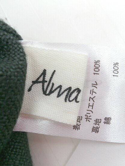 ◇ Alma Design ノースリーブ オールインワン サイズM グリーン系 レディース P 【中古】