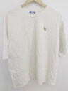 ◇ SPOC STORE スポックストア ロゴ プリント 半袖 Tシャツ カットソー サイズL ホワイト グリーン メンズ P 【中古】