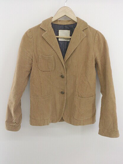 ◇ Sonny Label サニーレーベル URBAN RESEARCH 2B 厚手 長袖 ジャケット サイズF キャメル ブラウン レディース P 【中古】